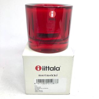 イッタラ(iittala)の新品［iittala×marimekko］kivi 明るいレッド(置物)