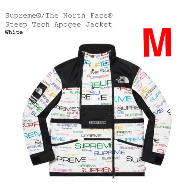 Supreme(シュプリーム)のSupreme® Steep Tech Apogee Jacket 白 M メンズのジャケット/アウター(ブルゾン)の商品写真