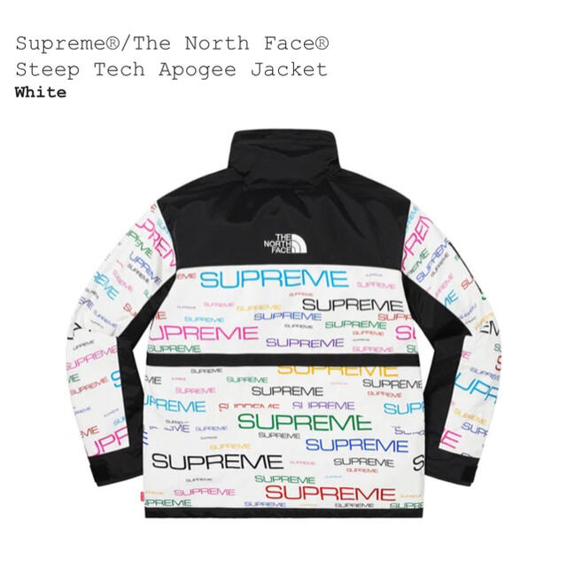 Supreme(シュプリーム)のSupreme® Steep Tech Apogee Jacket 白 M メンズのジャケット/アウター(ブルゾン)の商品写真