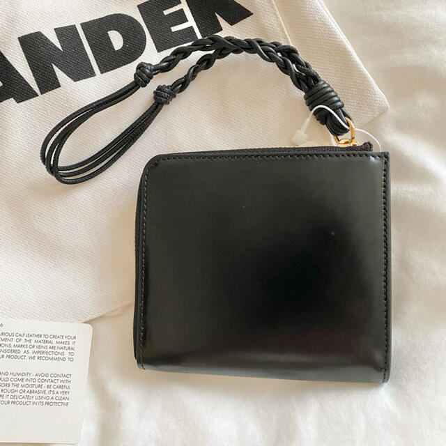 Jil Sander(ジルサンダー)の【新品】JIL SANDER / ジルサンダー / 財布 / black メンズのファッション小物(折り財布)の商品写真
