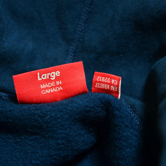 Supreme(シュプリーム)のSupreme Box Logo Hooded L Navy 美品 確実正規品 メンズのトップス(パーカー)の商品写真