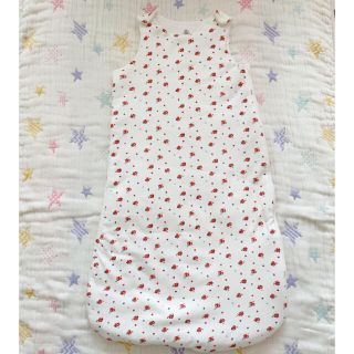 プチバトー(PETIT BATEAU)の☆美品☆プチバトー☆中綿入りジゴトゥーズ☆スリーパー(ベビー布団)