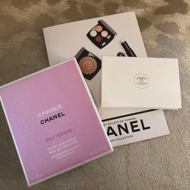 CHANEL(シャネル)のCHANEL チャンス　オータンドゥル　スプレイ　レフィル2個　新品未使用 コスメ/美容の香水(香水(女性用))の商品写真