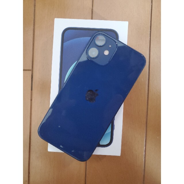 ☆美品☆iPhone12 mini 64GB Blue SIMフリー-