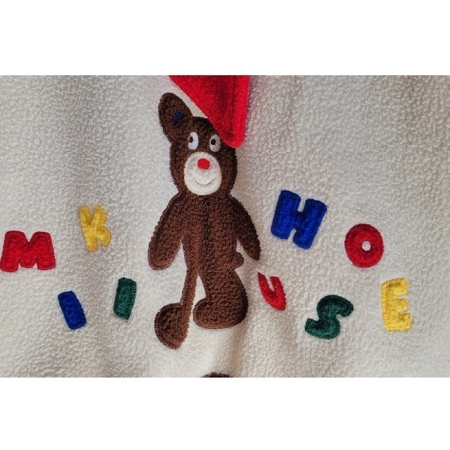 mikihouse(ミキハウス)のミキハウス110cmフリースコート キッズ/ベビー/マタニティのキッズ服男の子用(90cm~)(コート)の商品写真