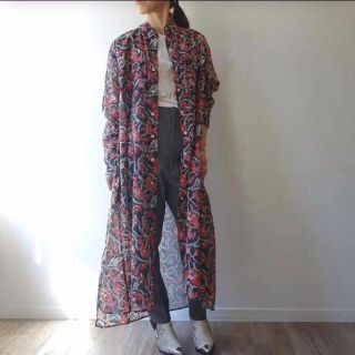 イザベルマラン(Isabel Marant)のISABEL MARANT ETOILE  ワンピース シャツ(ロングワンピース/マキシワンピース)