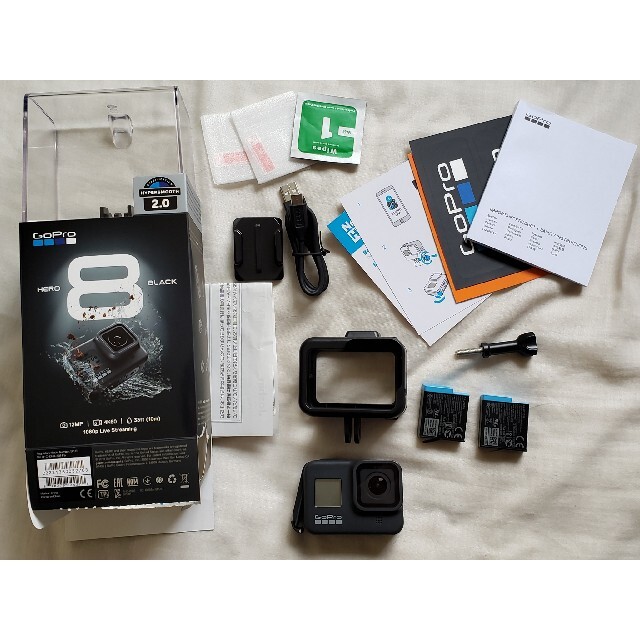 美品 GoPro HERO 8 BLACK おまけアリ ゴープロ カメラ-