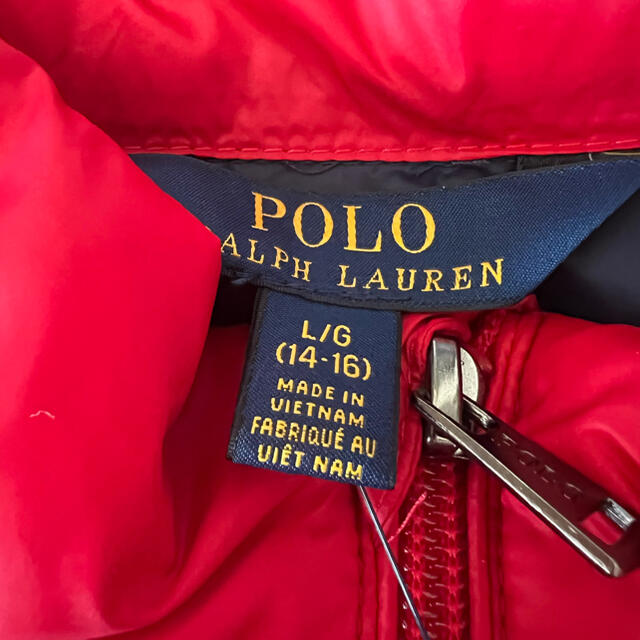 POLO RALPH LAUREN(ポロラルフローレン)のポロラルフローレン💕ダウンジャケット💕新品未使用タグ付き💕ボーイズ160㎝ キッズ/ベビー/マタニティのキッズ服男の子用(90cm~)(ジャケット/上着)の商品写真