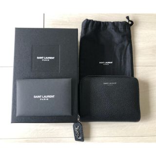 サンローラン(Saint Laurent)のSAINT LAURENT サンローラン　本物　コインケース　財布　二つ折り財布(財布)