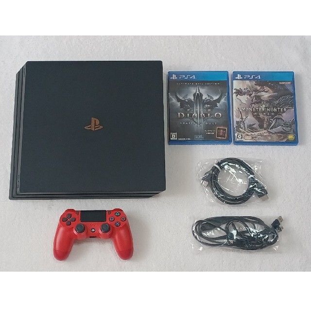 PS4 PRO 本体 CUH 7200B ソフト付