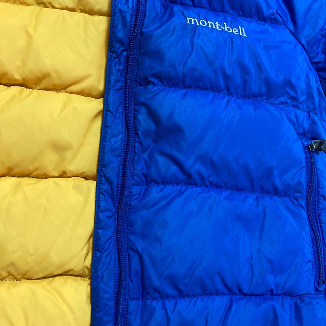 mont bell(モンベル)のお値下げしました　mont-bell キッズ　ダウンコート キッズ/ベビー/マタニティのキッズ服男の子用(90cm~)(コート)の商品写真