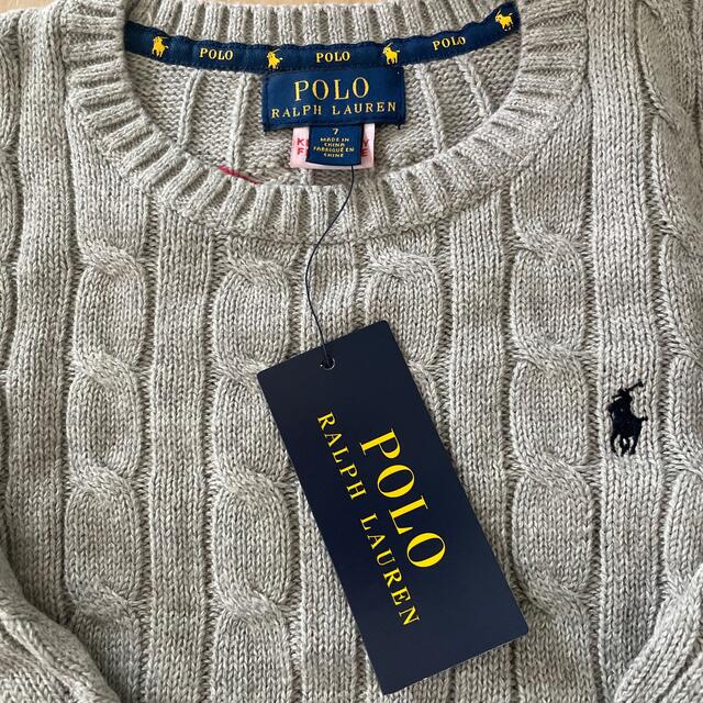 POLO RALPH LAUREN(ポロラルフローレン)のラルフローレン　ニット キッズ/ベビー/マタニティのキッズ服女の子用(90cm~)(ニット)の商品写真