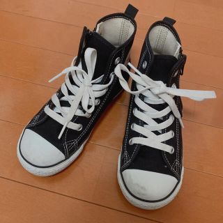 コンバース(CONVERSE)のまなみ☆★さま専用　コンバース　ハイカット　ブラック　20センチ(スニーカー)