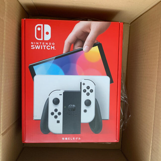 家庭用ゲーム機本体Nintendo Switch (有機ELモデル) 本体 ホワイト  新品