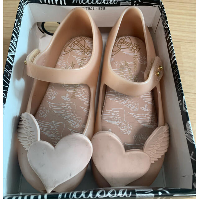 Vivienne Westwood(ヴィヴィアンウエストウッド)のきくちゃん様専用　ミニメリッサ　サンダル キッズ/ベビー/マタニティのキッズ靴/シューズ(15cm~)(サンダル)の商品写真