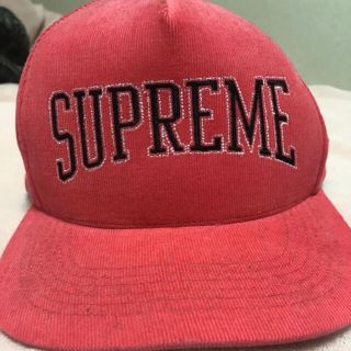 シュプリーム(Supreme)のsupreme キャップピンク　正規品(キャップ)