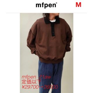 【定価以下29700➡️23500】mfpen  Polo Sweater