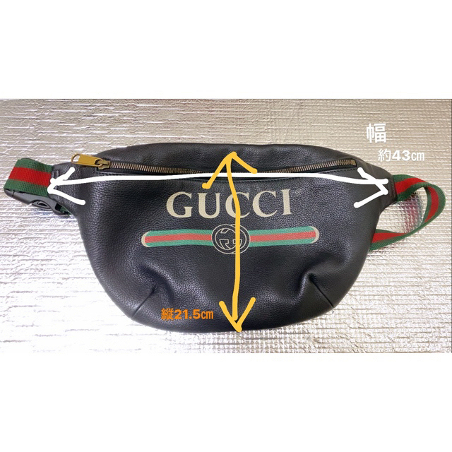 Gucci(グッチ)のGUCCI ベルトバッグ　ウエストポーチ メンズのバッグ(ボディーバッグ)の商品写真