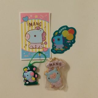 ボウダンショウネンダン(防弾少年団(BTS))のBT21 クッキーチャームコット ラバーマスコット  MANG(アイドルグッズ)