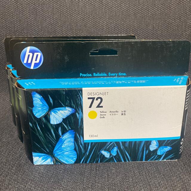 HP(ヒューレットパッカード)のhpインクカートリッジ72イエロー✖️3個 インテリア/住まい/日用品のオフィス用品(OA機器)の商品写真