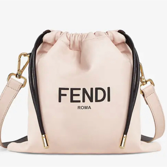 FENDI 巾着　ポーチ　ショルダーバッグ