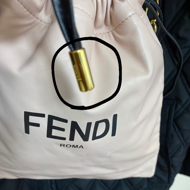 FENDI 巾着　ポーチ　ショルダーバッグ 6