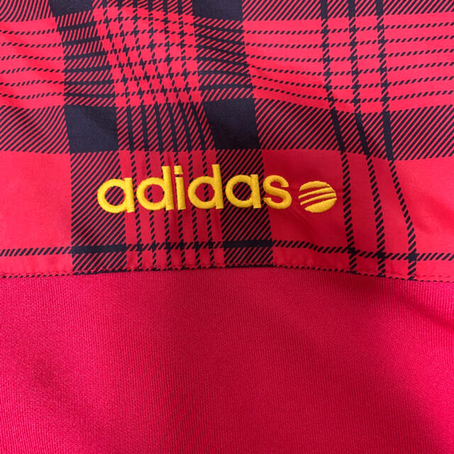 adidas(アディダス)の＊赤字覚悟の値下げ＊ adidas チェック柄ジャージ メンズのトップス(ジャージ)の商品写真