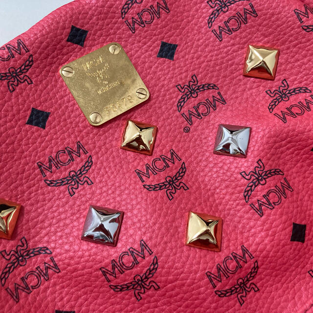 MCM リュック バックパック レッド ピンク MCM リュック バックパック レッド ピンク