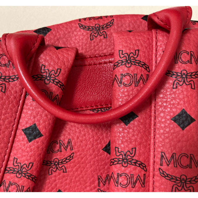 MCM リュック バックパック レッド ピンク MCM リュック バックパック レッド ピンク