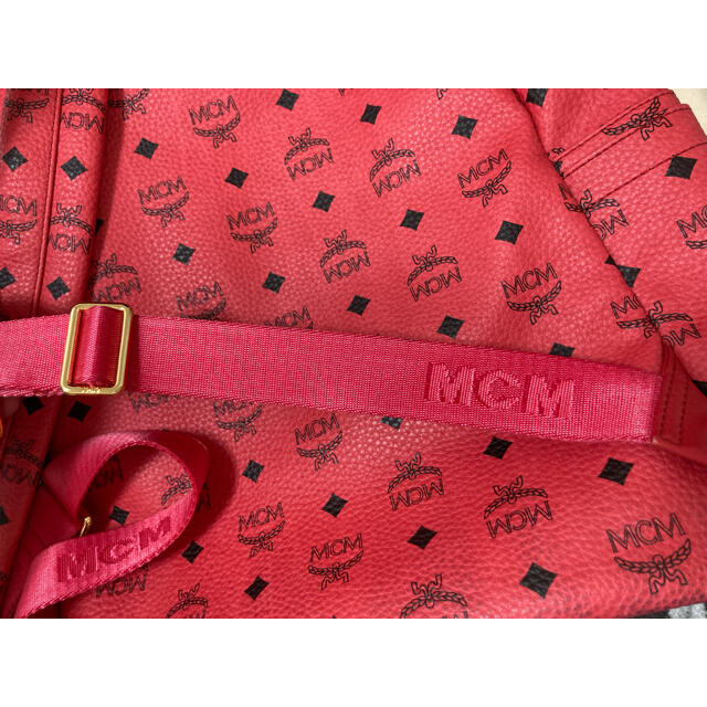 MCM リュック バックパック レッド ピンク MCM リュック バックパック レッド ピンク