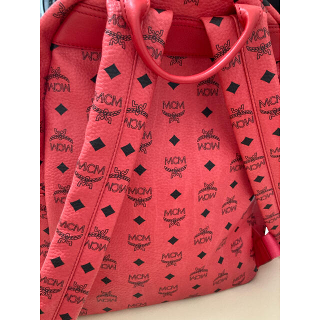 MCM リュック バックパック レッド ピンク MCM リュック バックパック レッド ピンク