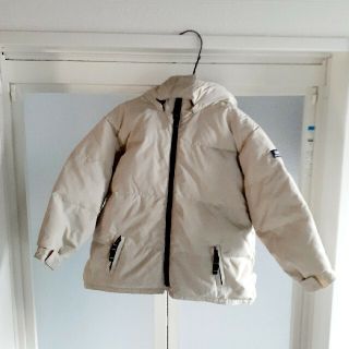 ベビーギャップ(babyGAP)のbabyGAPダウンコート90,95,100,105ダウンジャケットフード付き白(ジャケット/上着)