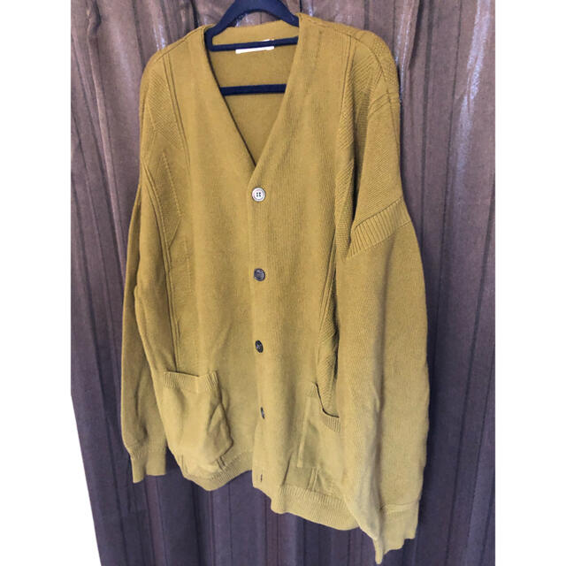 メンズ【19SS】Konome Cardigan(UGUISU)