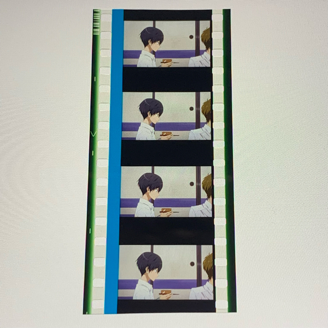 Free! FS ハイスピード 入場特典 コマフィルム 七瀬 遙 食事 横顔
