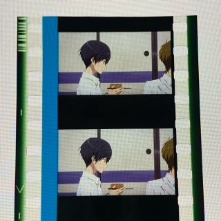 Free! FS ハイスピード 入場特典 コマフィルム 七瀬 遙 食事 横顔の