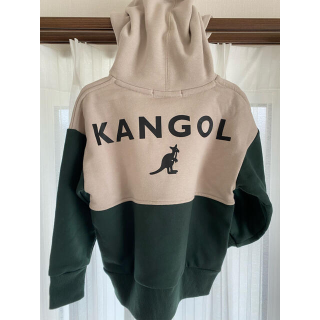 KANGOL(カンゴール)のKANGOL カンゴール　パーカー　サイズ100 女の子　男の子　新品 キッズ/ベビー/マタニティのキッズ服男の子用(90cm~)(Tシャツ/カットソー)の商品写真