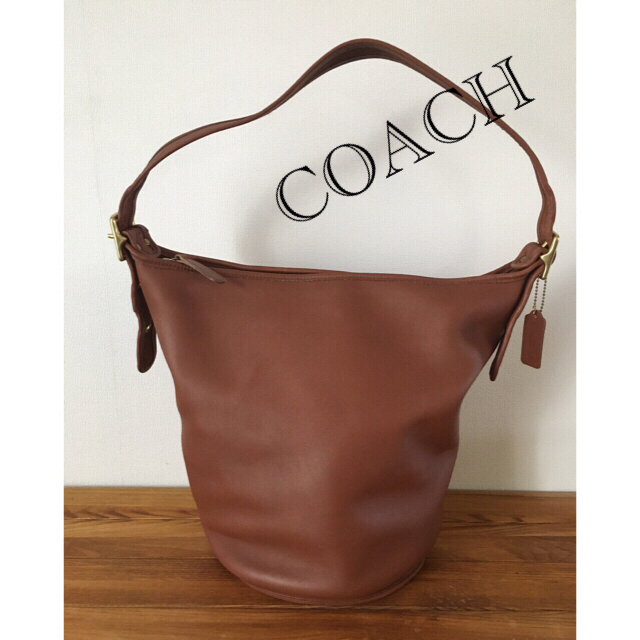 COACH(コーチ)のコーチ　オールドコーチ　2WAY ダッフル　レザー　ブラウン　ショルダーバッグ レディースのバッグ(ショルダーバッグ)の商品写真