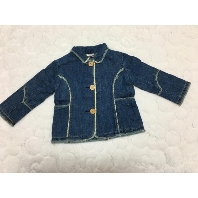 F.O.KIDS(エフオーキッズ)のデニムジャケット キッズ/ベビー/マタニティのキッズ服男の子用(90cm~)(ジャケット/上着)の商品写真