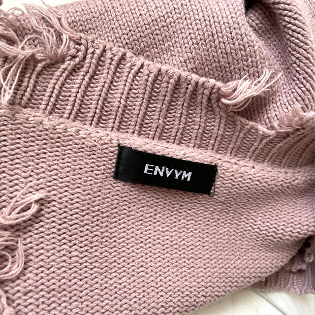 ENVYM(アンビー)のENVYM ダメージニット レディースのトップス(ニット/セーター)の商品写真