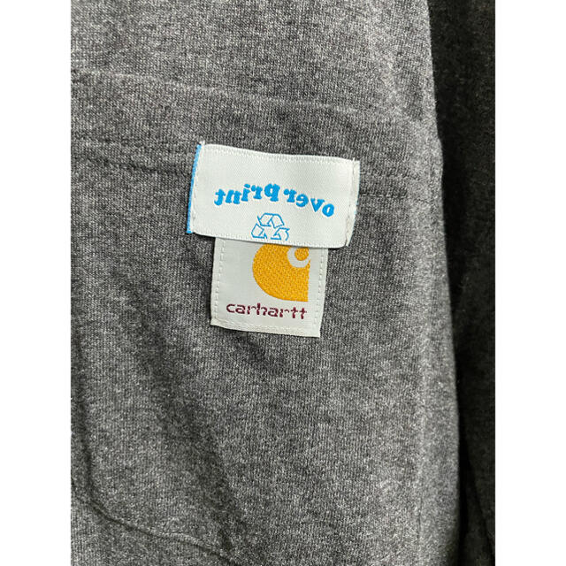 carhartt(カーハート)のover print carharttボディロングTシャツ メンズのトップス(Tシャツ/カットソー(七分/長袖))の商品写真