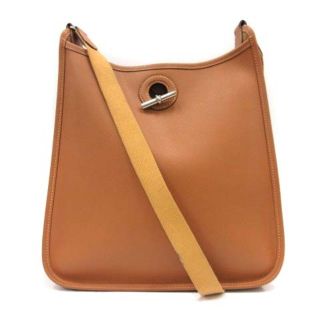 エルメス(HERMES)のエルメス ヴェスパ PM ショルダーバッグ ワンショルダー 茶色 □K刻印(ショルダーバッグ)
