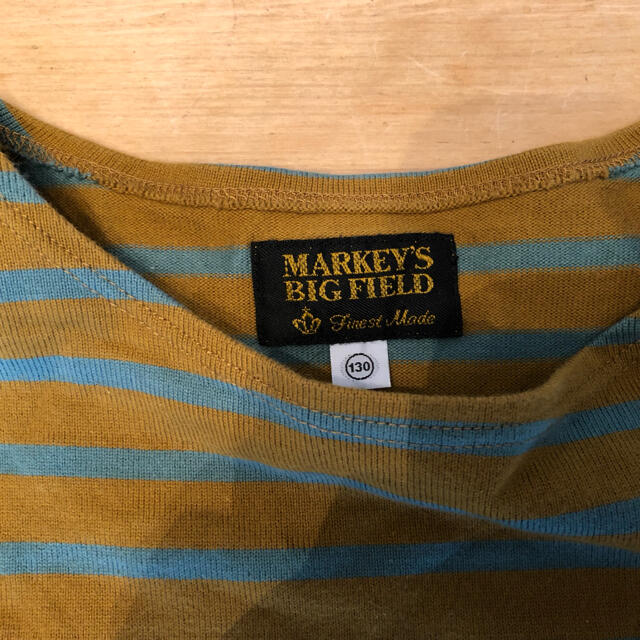 MARKEY'S(マーキーズ)の130 ボーダーロング Tシャツ キッズ/ベビー/マタニティのキッズ服男の子用(90cm~)(Tシャツ/カットソー)の商品写真