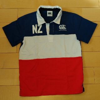 カンタベリー(CANTERBURY)の【canterbury】キッズ　ラガーシャツ　ポロシャツ(半袖)(Tシャツ/カットソー)