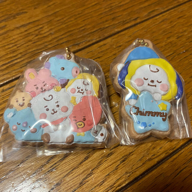 防弾少年団(BTS)(ボウダンショウネンダン)のBT21 クッキーチャームコット 集合 チミー ジミン エンタメ/ホビーのおもちゃ/ぬいぐるみ(キャラクターグッズ)の商品写真