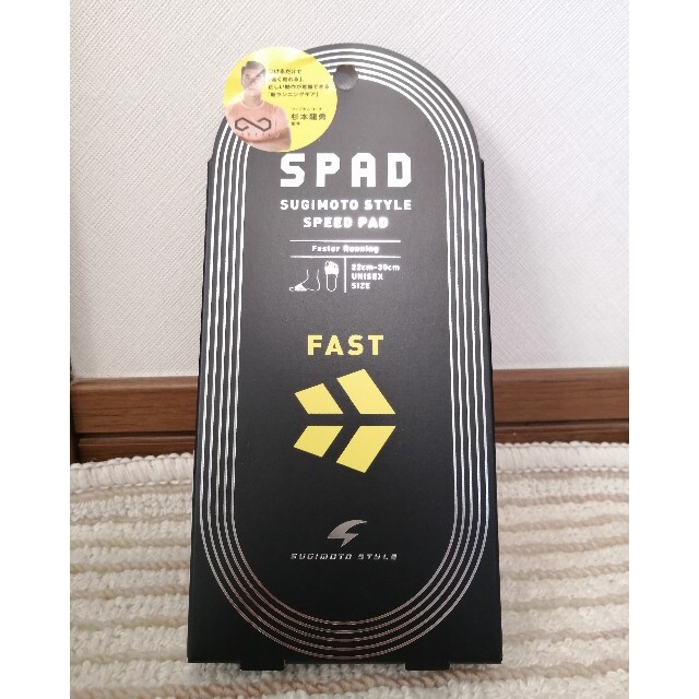 新品☆未使用　杉本スタイル SPAD FAST エスパッドファスト　ランニング スポーツ/アウトドアのランニング(その他)の商品写真