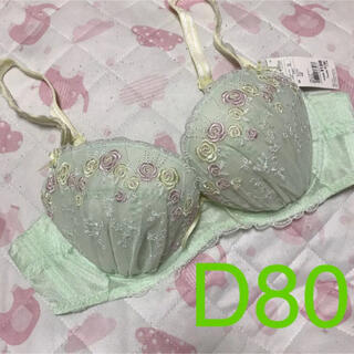 新品タグ付き♡フリルローズ♡3/4ブラジャー(ブラ)