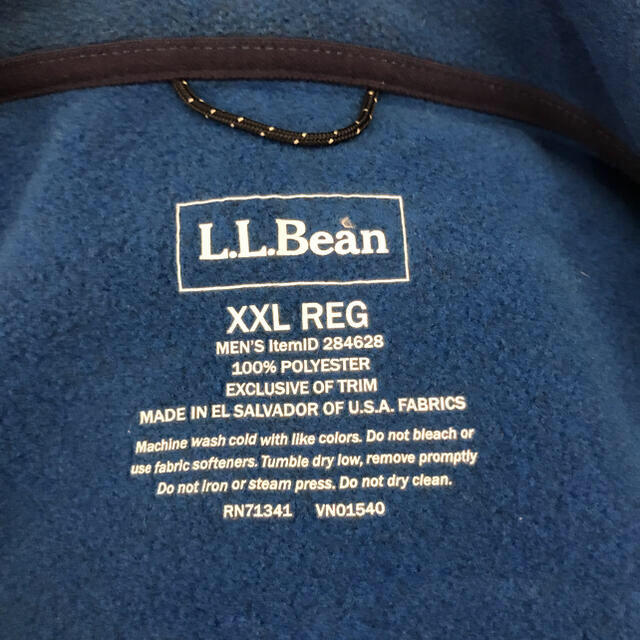 L.L.Bean(エルエルビーン)のＬ．Ｌ．Bean   フリース　ベスト メンズのトップス(ベスト)の商品写真