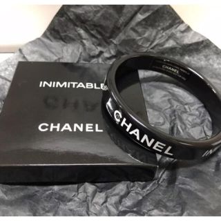 CHANEL シャネル ロゴ入バイカラーブレスレット/バングル