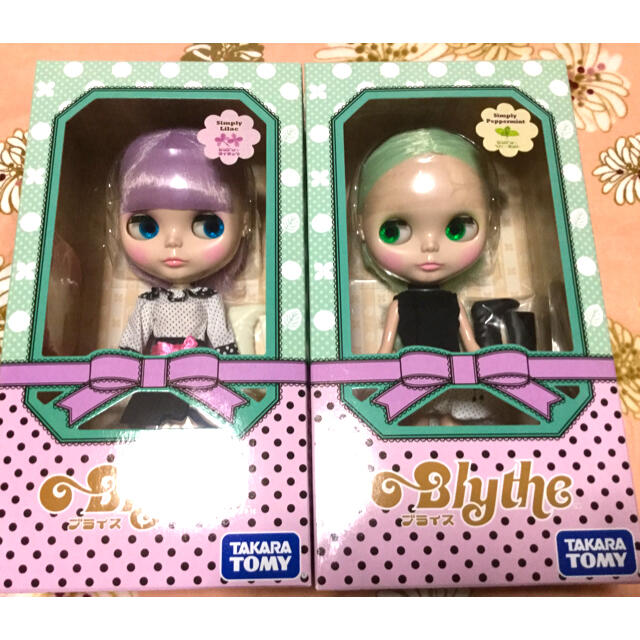 新品未開封【シンプリーライラック・ペパーミント】送込 ネオブライス Blythe