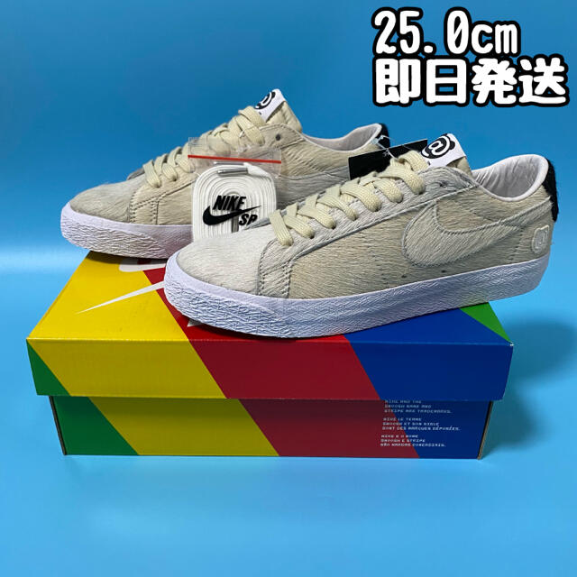 【未試着】 NIKE SB BLAZER LOW BE@RBRICK 25cm